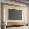 Panel TV Decocasa Oslo Hasta 75" Castaño Off White