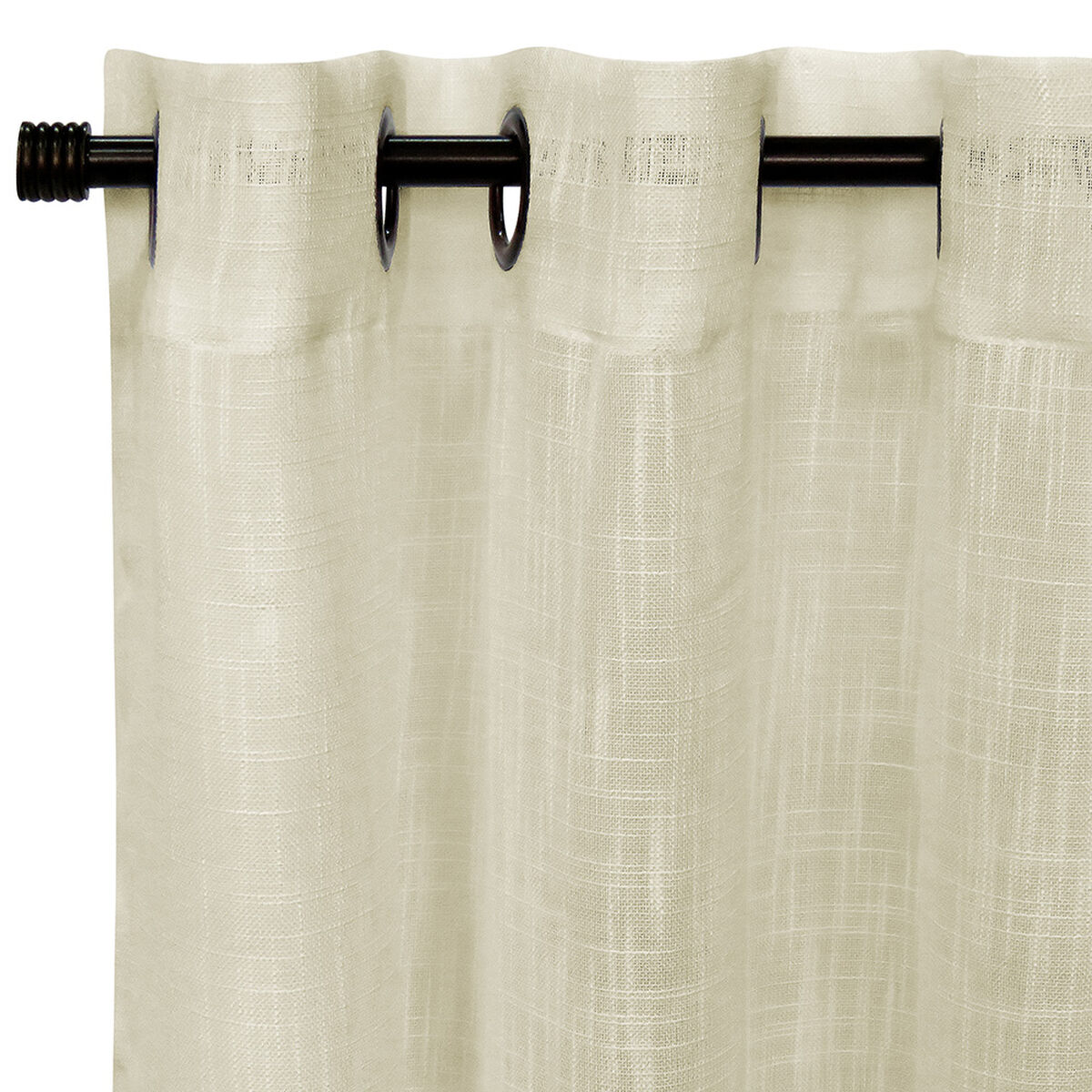 Cortinas Velo Lino 140X220 Cm Beige