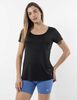 Polera Deportiva Manga Corta Mujer Black County