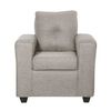 Juego de Living Black Factory Ranger Sofá 3 Cuerpos + Dos Sillones 1 Cuerpo Beige