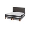 Cama Europea CIC Base Normal King Ortopedic + Respaldo Villarrica