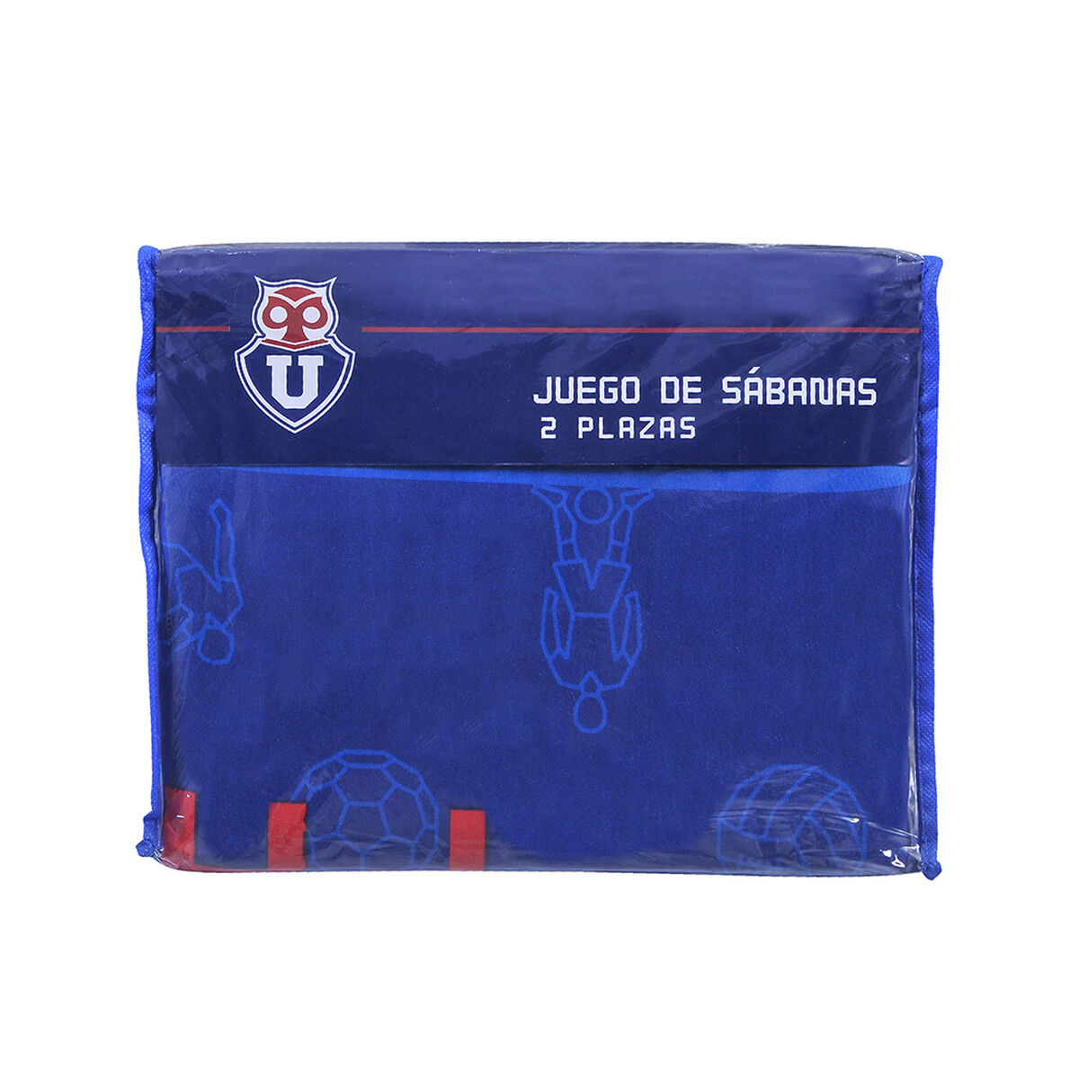 Juego de Sábanas U de Chile 2 Plazas Classic
