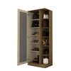 Zapatera Home Mobili Bardo 1 Puertas Café