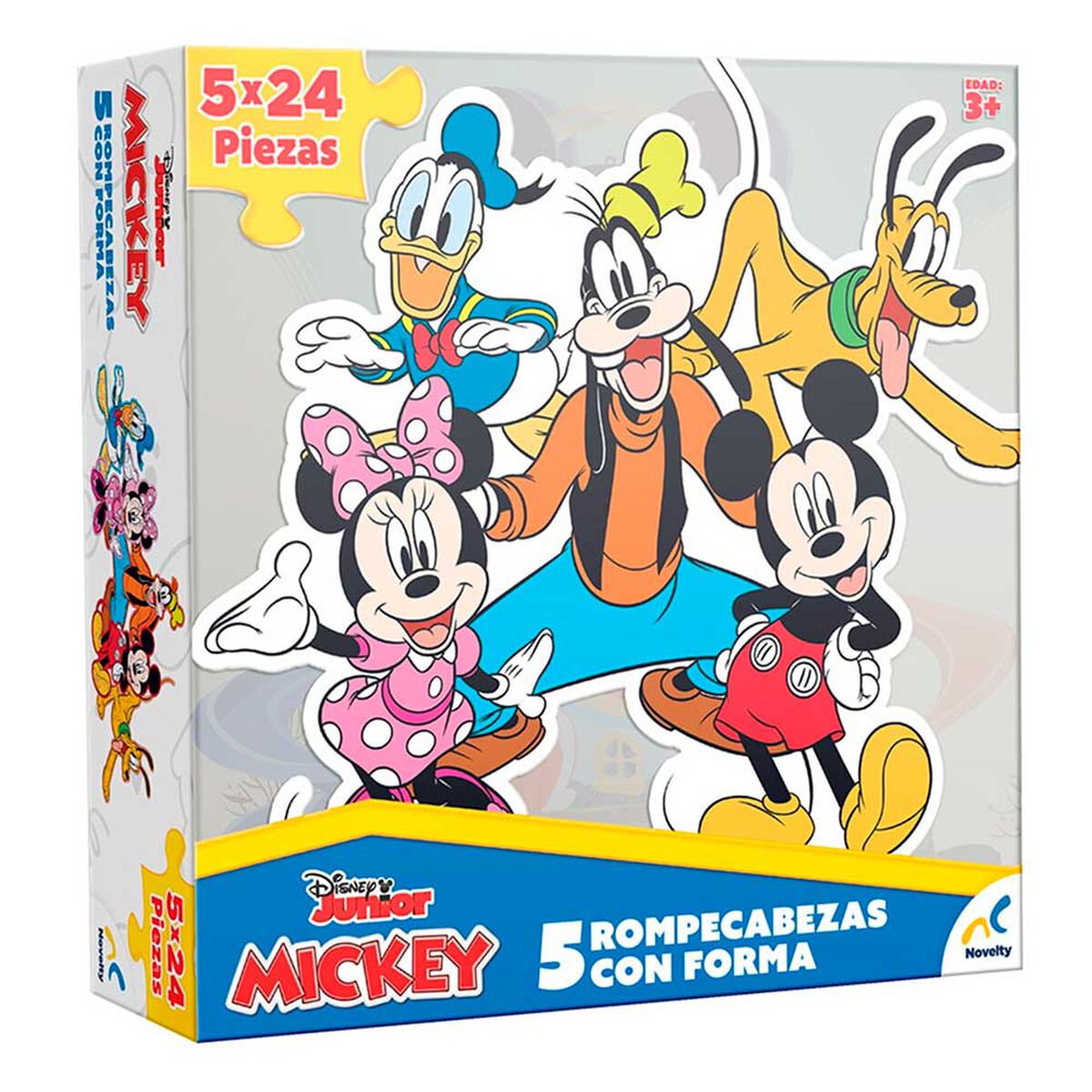 Puzzle Figuras Mickey y sus Amigos Disney