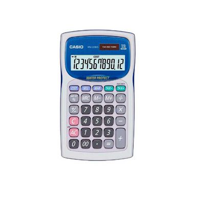 CASIO Calculadora de Escritorio Casio WM-220MS-WE-S-DP