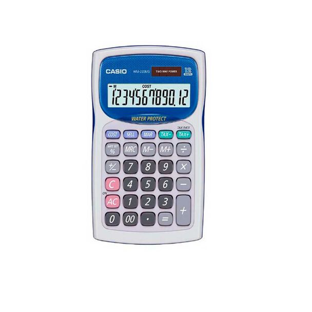 Calculadora de Escritorio Casio WM-220MS-WE-S-DP