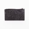 Billetera Boho Negra Eco Cuero Mujer Alma