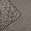 Quilt SoHome 1,5 Plazas Corduroy Taupe