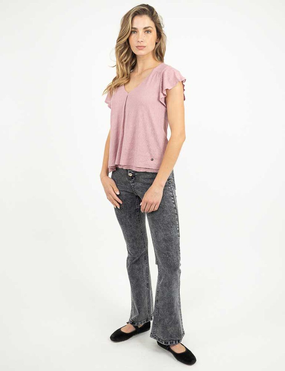 Blusa Manga Corta Mujer Zibel