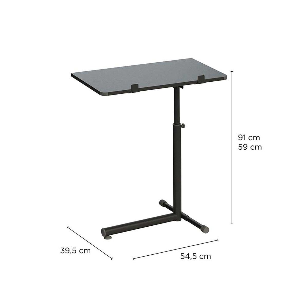 Mesa Port&aacute;til para Notebook Negra