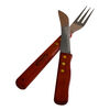 Set De Cuchillo-Tenedor Asados 2 Piezas