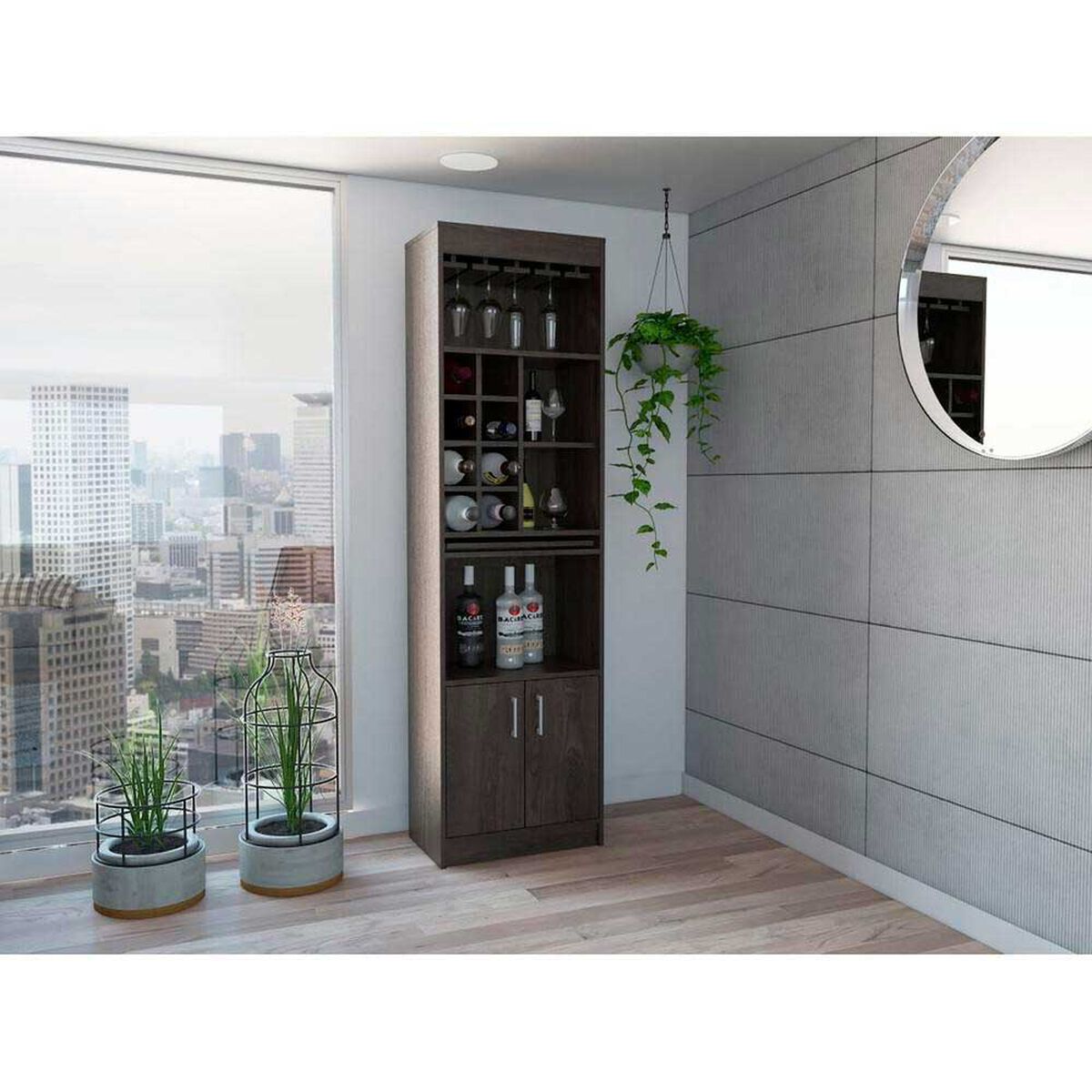 Bar TuHome Syrah 2 Puertas