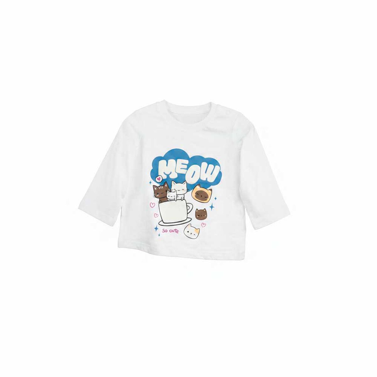 Polera Manga Larga de Algod&oacute;n Beb&eacute; Chess Baby