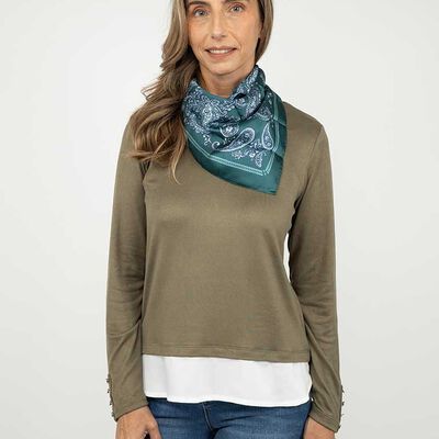 Pa&ntilde;uelo de Tela Mujer Bside