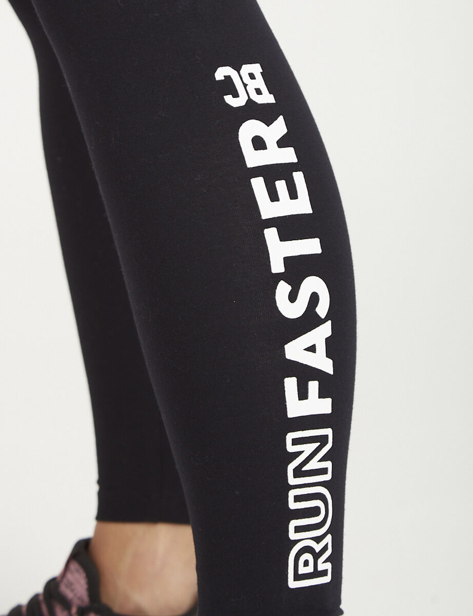 Calza de Algodón Deportiva Mujer Black County