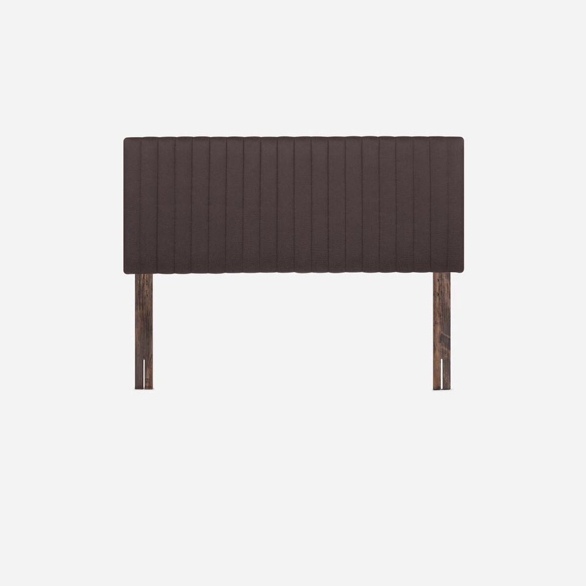 Cama Europea Rosen 2 Plazas New Style 4 + Respaldo Café