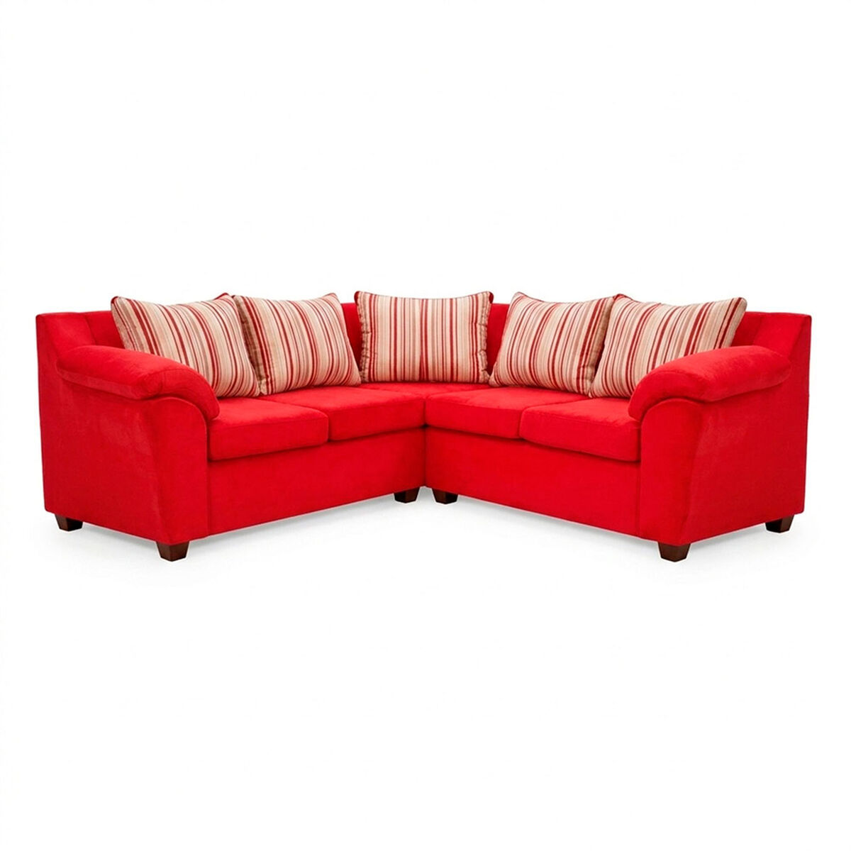 Seccional Muebles MPR Cattaleya 5 Cuerpos Rojo