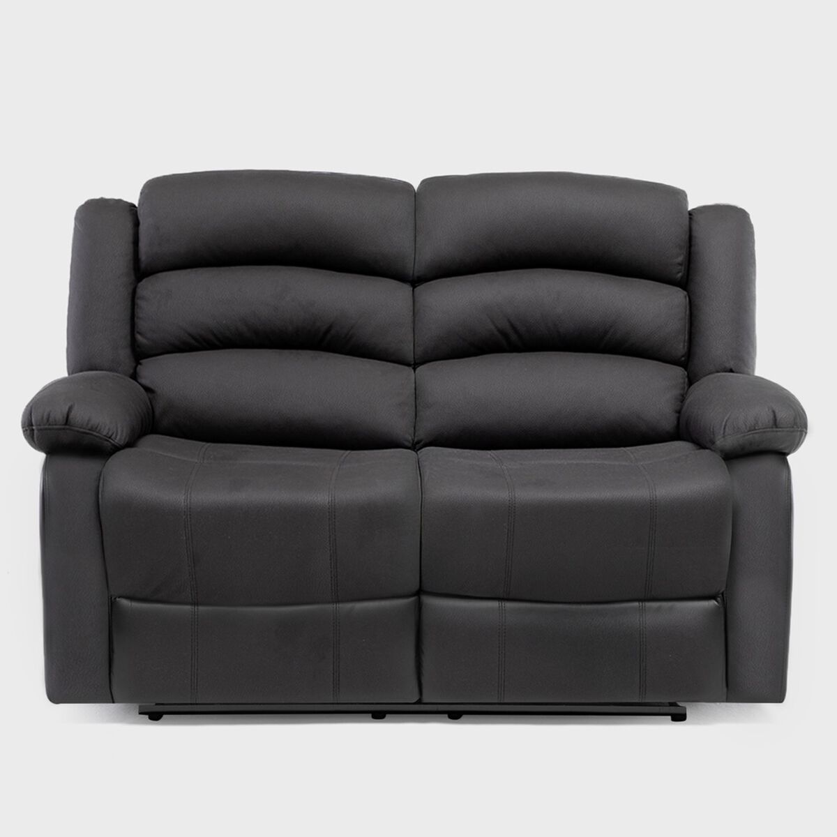 Sofá Daniels 8041LFFBK 2 Cuerpos Negro