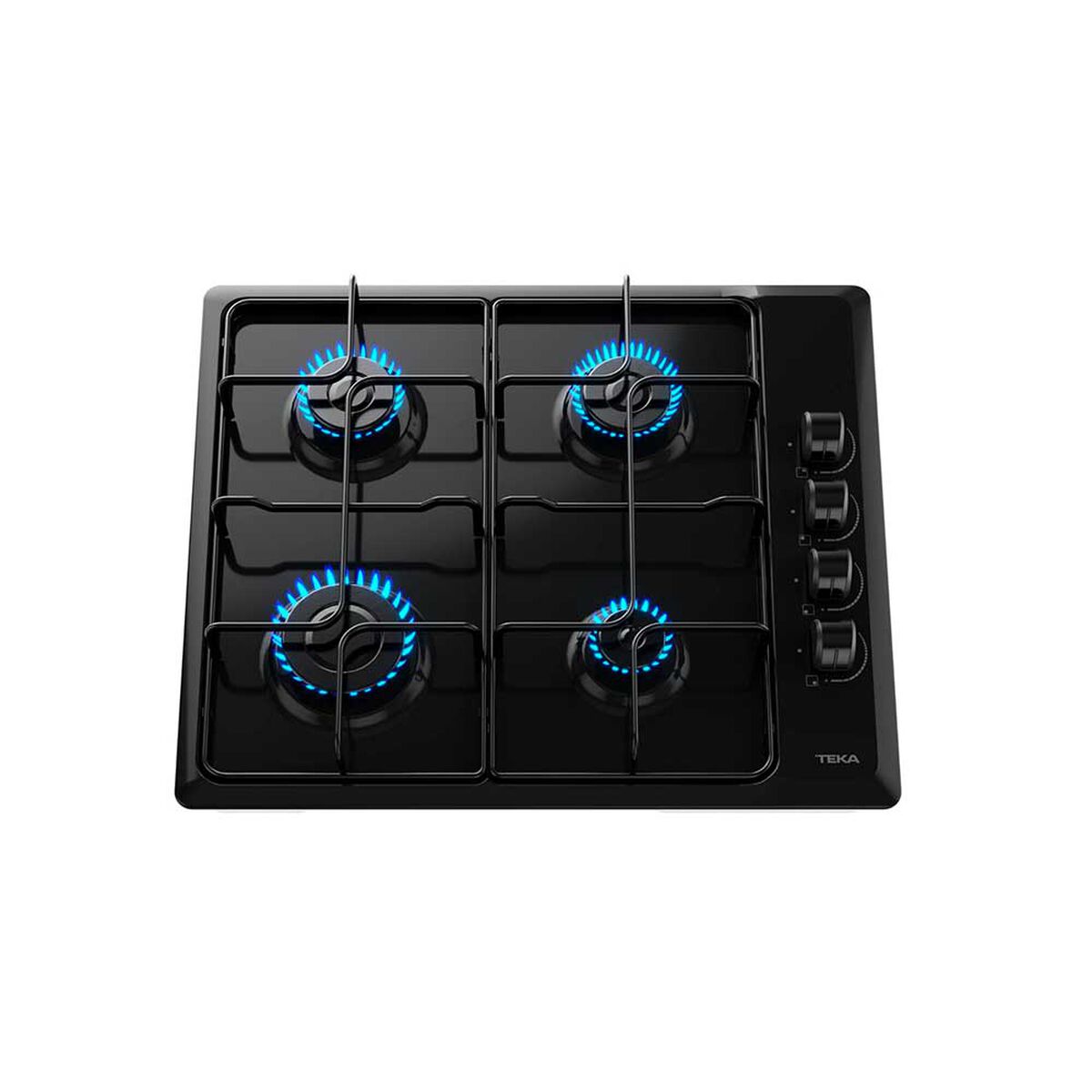 Encimera a Gas Teka HLX 640 Black 4 Quemdares