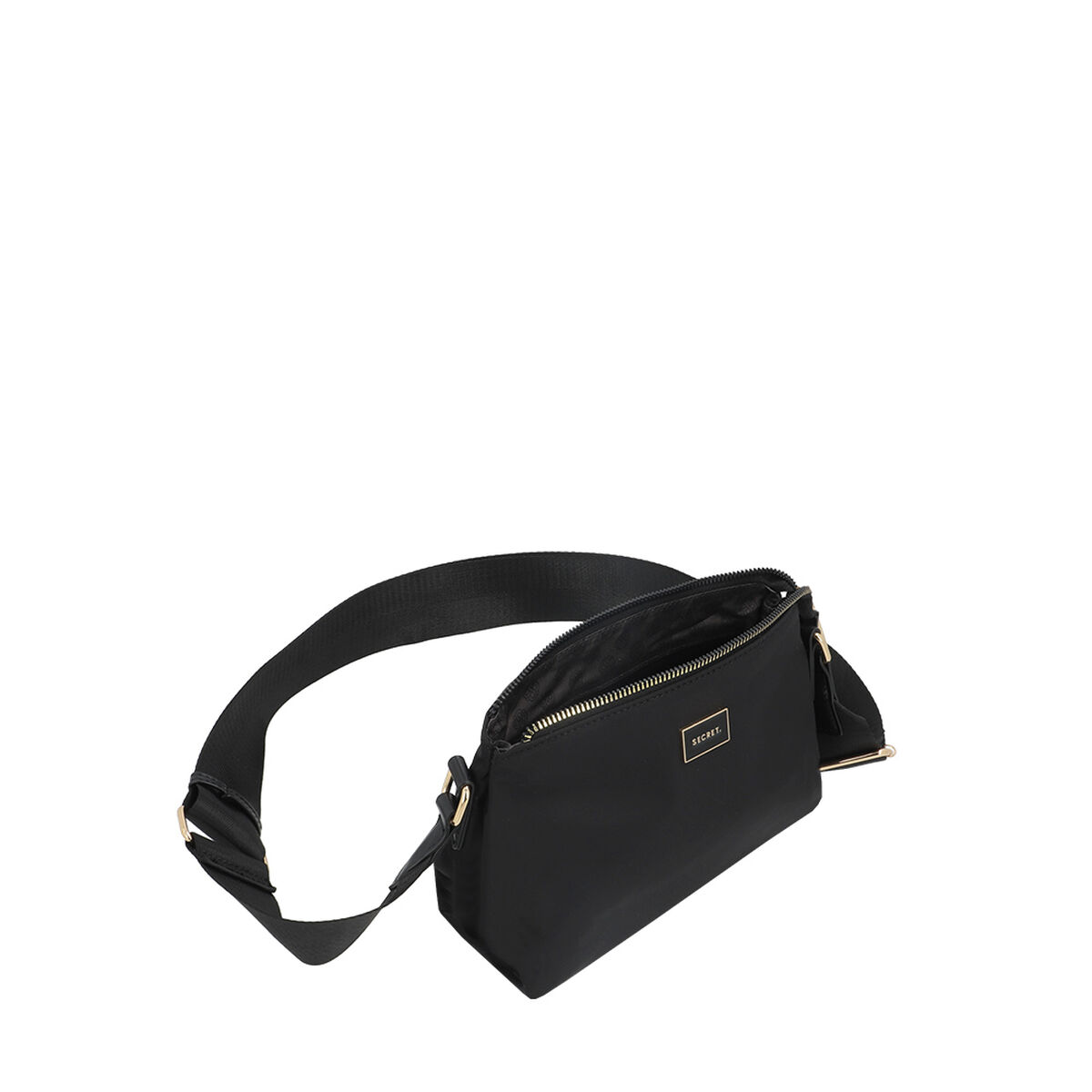 Bandolera Secret Michigan FW25 S Negro