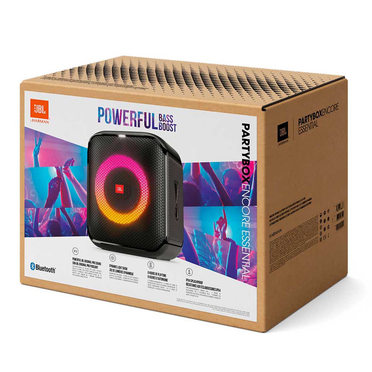 Minicomponente JBL PartyBox Encore Essential Karaoke