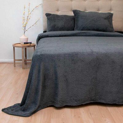 Imagen 2 del producto Juego de Sábanas Chiporro Doral 2 Plazas Senses Gris Oscuro