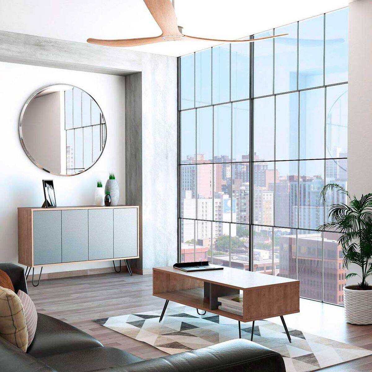 Buffet + Mesa Centro Vassel