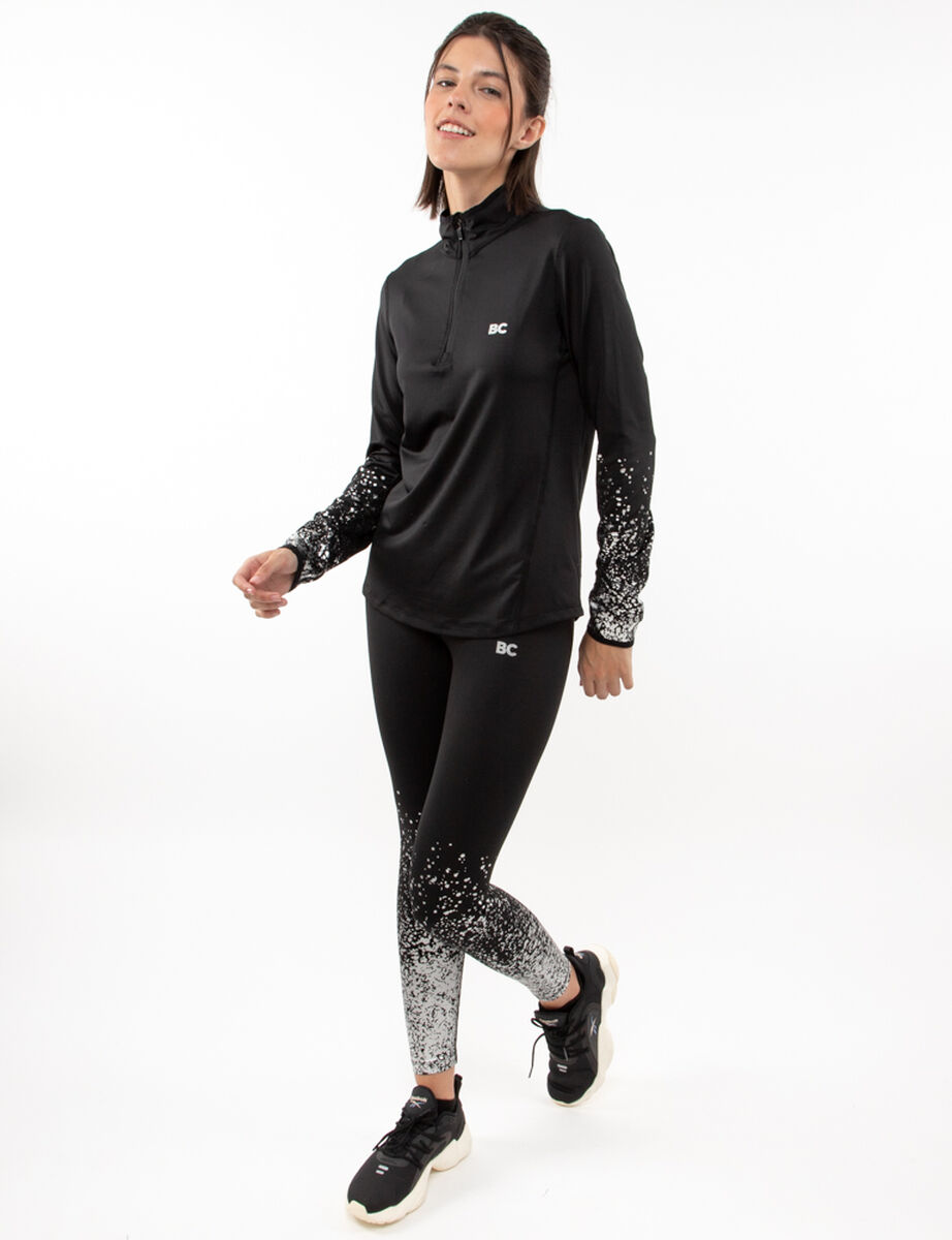 Polerón Deportivo Mujer Black County