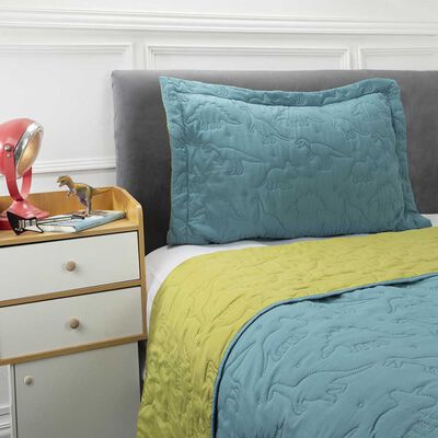 Imagen 2 del producto Cubrecama Bicolor Casanova Kids 1,5 Plazas Dinosaurio