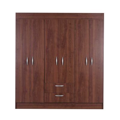 Imagen 1 del producto Clóset CIC 6 Puertas 2 Cajones Cerezo