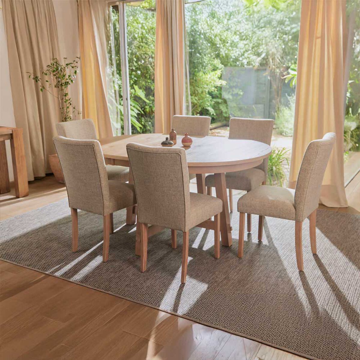 Juego de Comedor CIC Preston 6 Sillas Roble