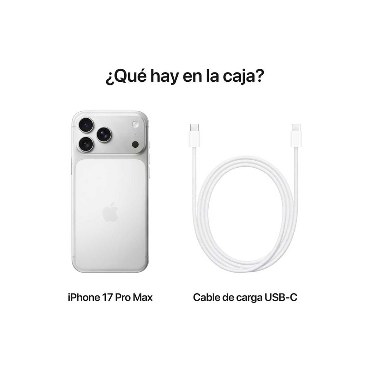 Apple iPhone 17 Pro Max 5G 256 GB 6,9" Plata Claro