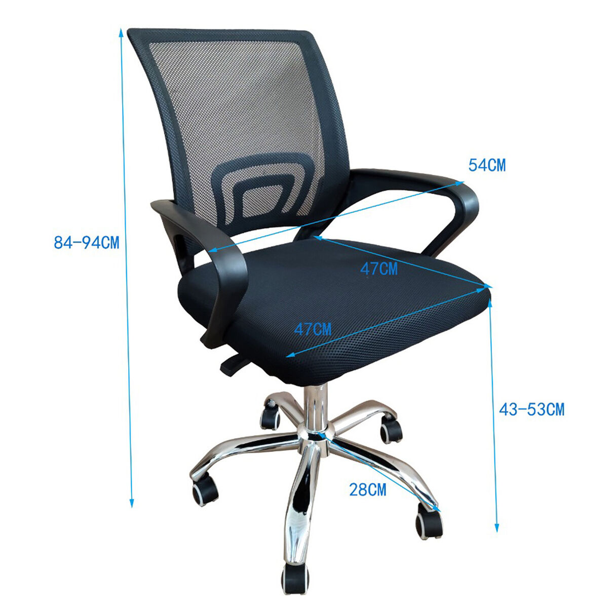 Silla de Escritorio Idetex Link I Negro