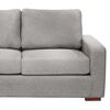 Sofá Seccional Izquierdo Latam Home Livorno 3 Cuerpos Gris Claro