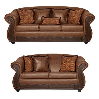 Imagen 1 del producto Juego de Living Black Factory Estambul 5 Cuerpos Terracota