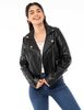 Chaqueta Biker Ecocuero Mujer Icono