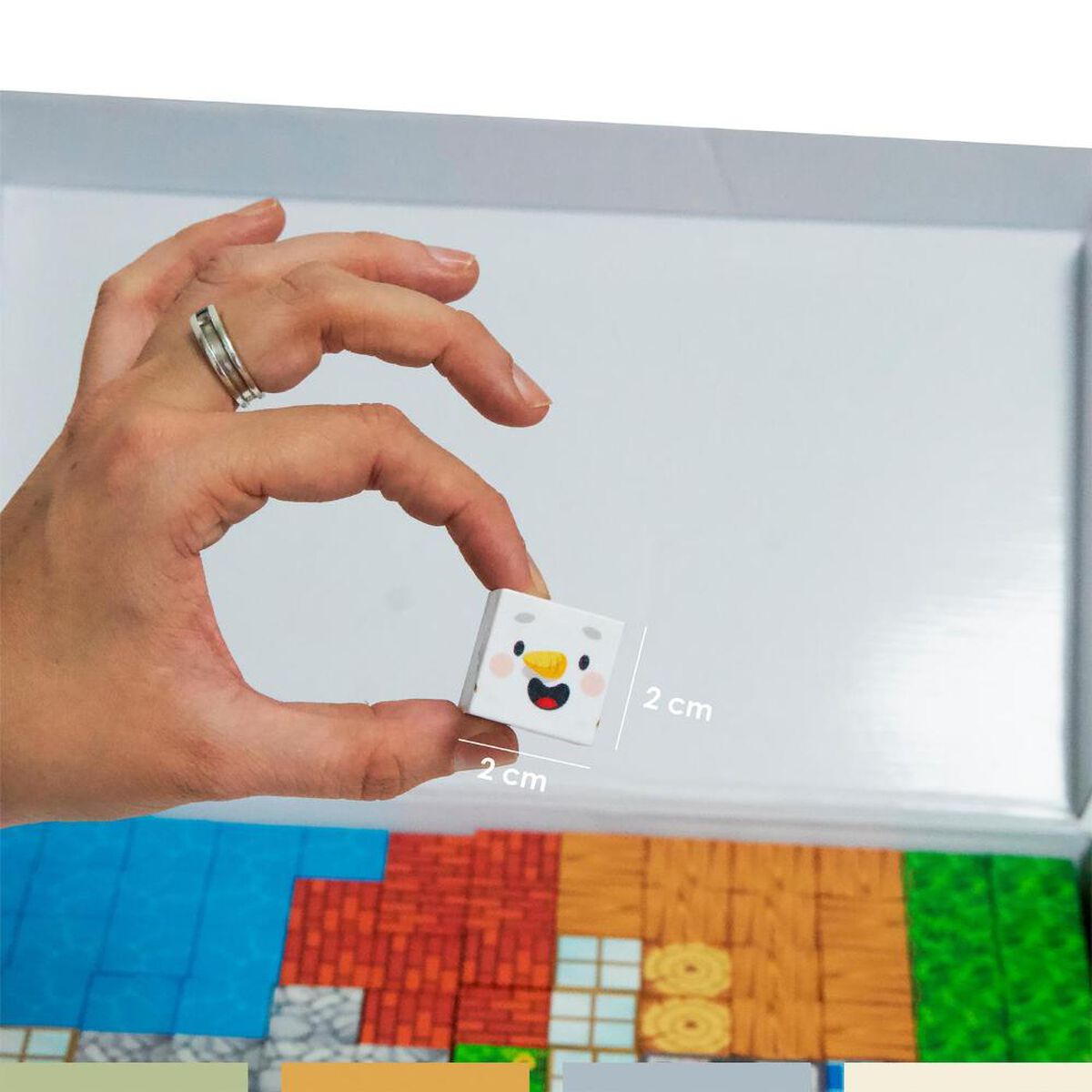 Juego Bloques Magn&eacute;ticos 89Pcs Mineblocks Aventura Band&uacute;