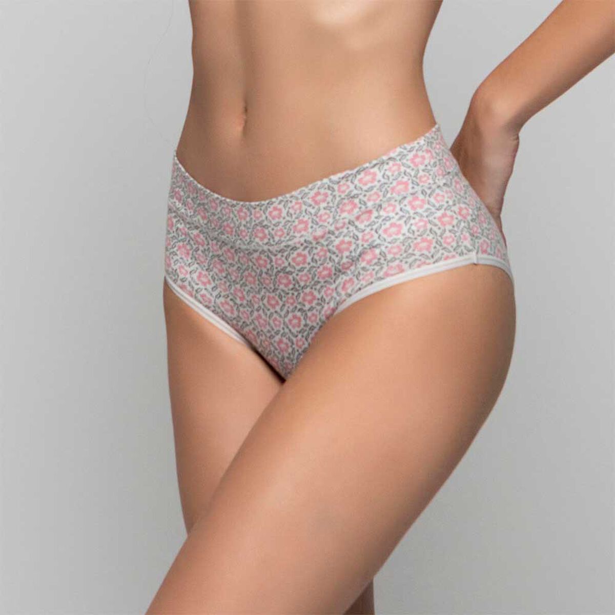 Pack 6 Calz&oacute;n Pantaleta Alta Intime