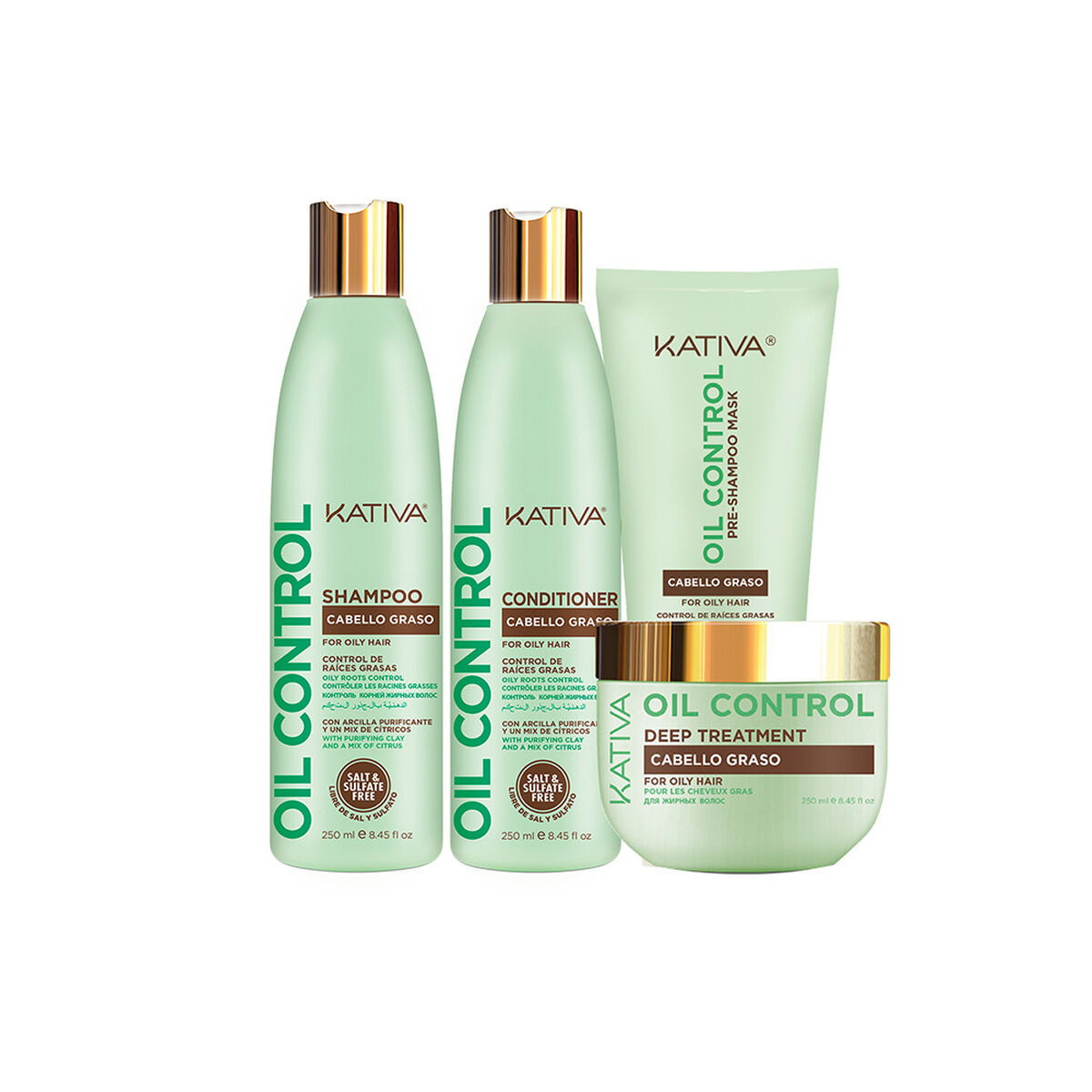 Pack Tratamiento Oil Control Pelo Graso Kativa