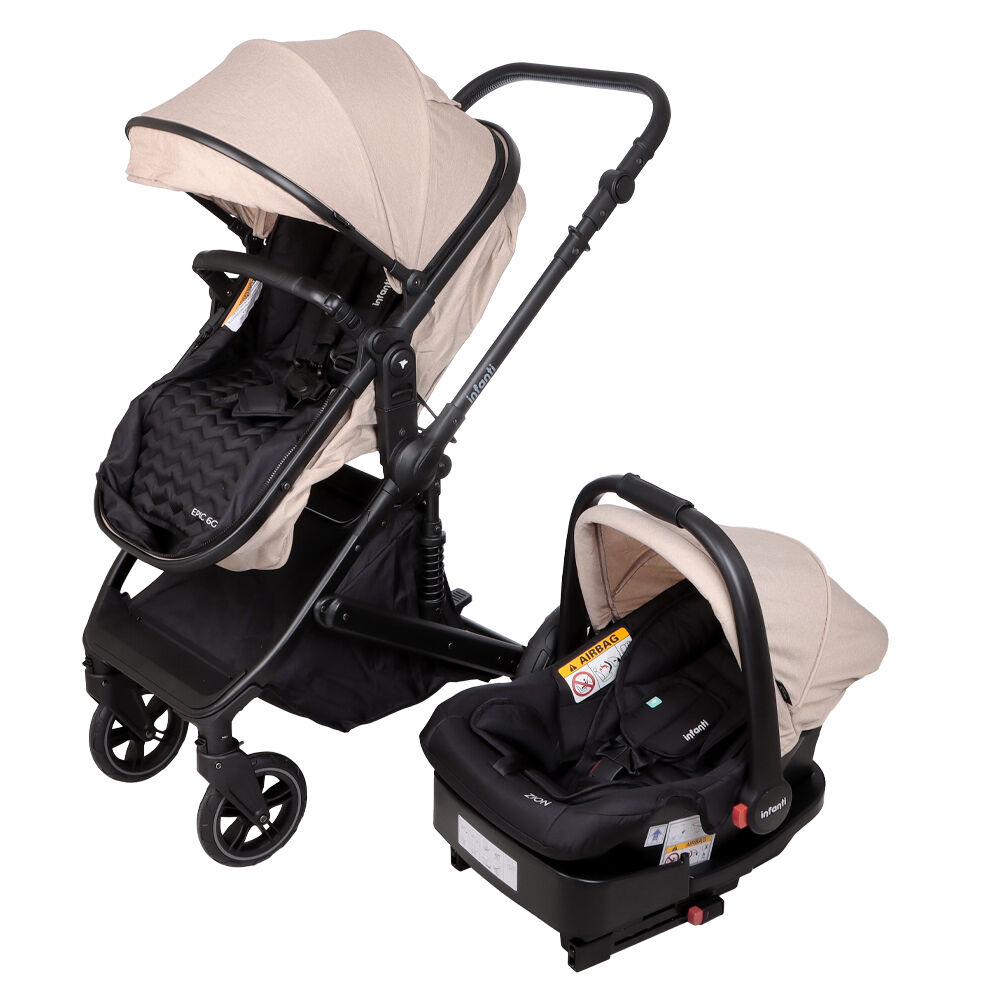 Infanti Epic 6G Travel System + Base Beige