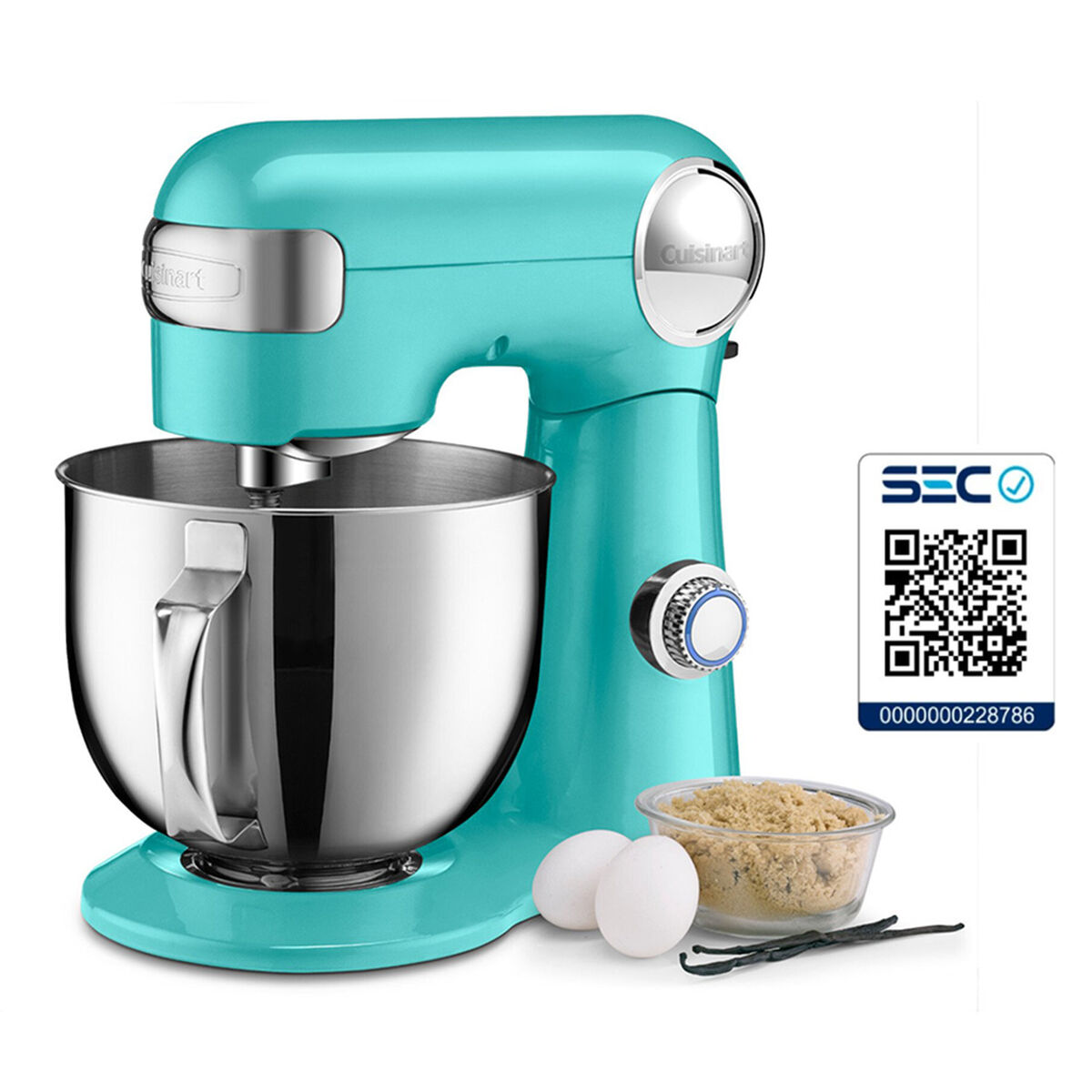 Batidora de Pedestal Cuisinart SM50 Turquesa