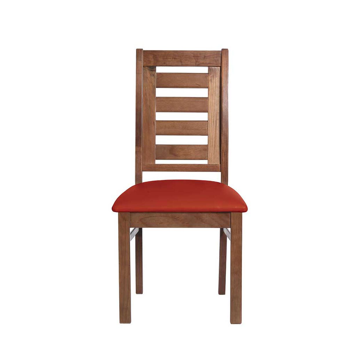 Juego de Comedor Latam Home Sevilla Murcia 2 Sillas + 2 Bancas PU Rojo