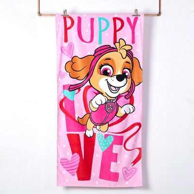 Imagen 1 del producto Toalla de Playa Paw Patrol Estampada Amor 140 x 70 cm