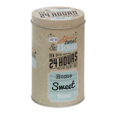 Imagen 1 del producto Lata Decorativa Metal Vgo 15 x 9 cm Diseño 4