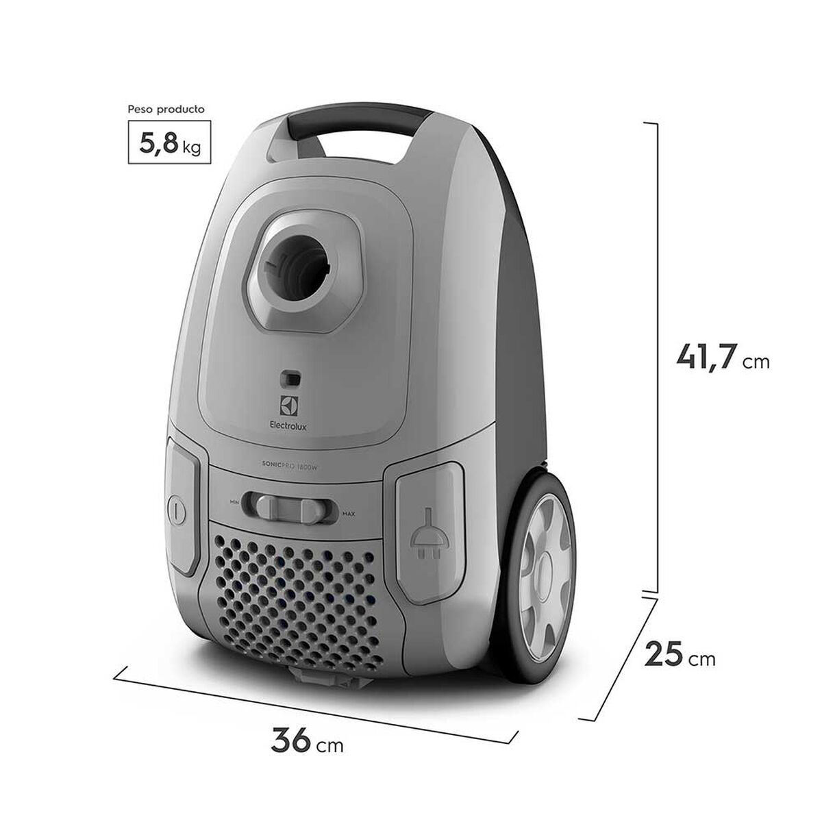 Aspiradora de Arrastre Electrolux Sonic Pro BGG30