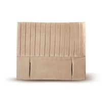 Respaldo Latam Home King Sorrento Tela Velvet Beige