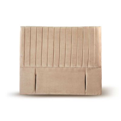 Respaldo Latam Home King Sorrento Tela Velvet Beige