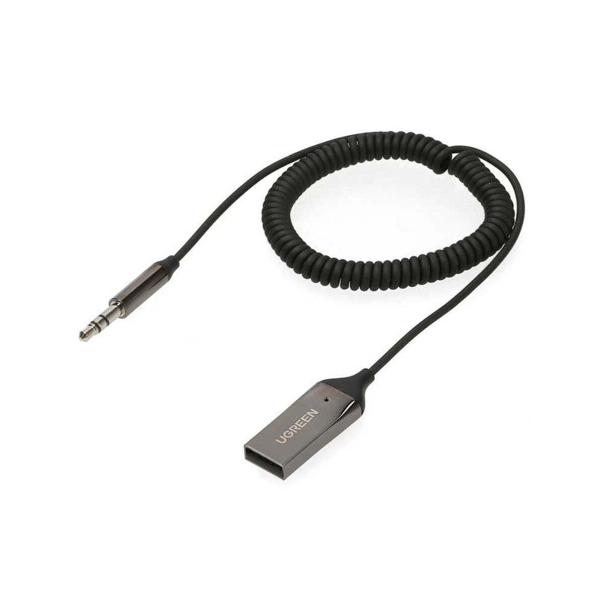 Receptor Audio Automovil Bluetooth 5.0 Plug 3.5Mm Power Usb-A Ugreen Cm309