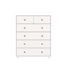 Cómoda Vekkahome Vittoria 6 Cajones Blanco