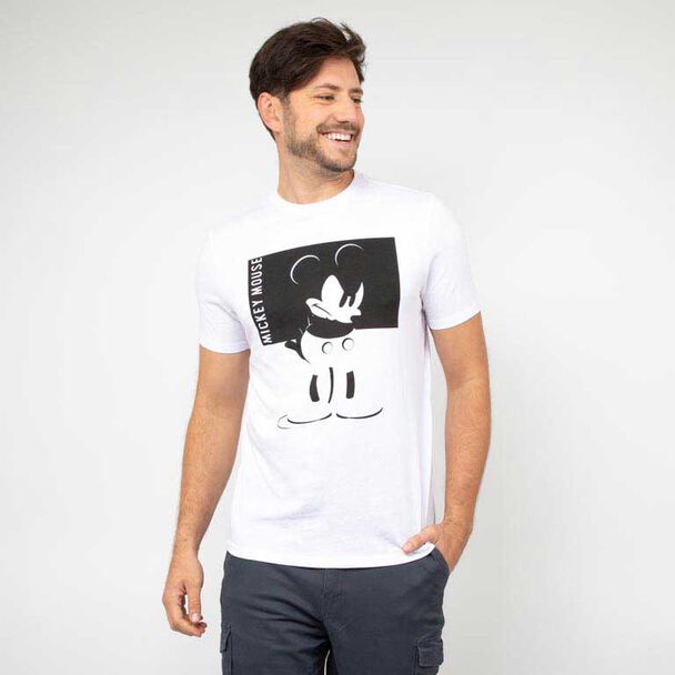 Polera Dibujos Animados Manga Corta Hombre Zibel